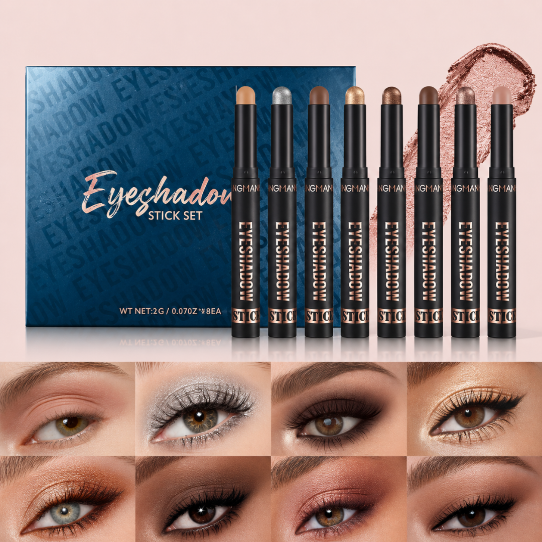 Easy Eyeshadow Sticks (8 Kleuren Set)