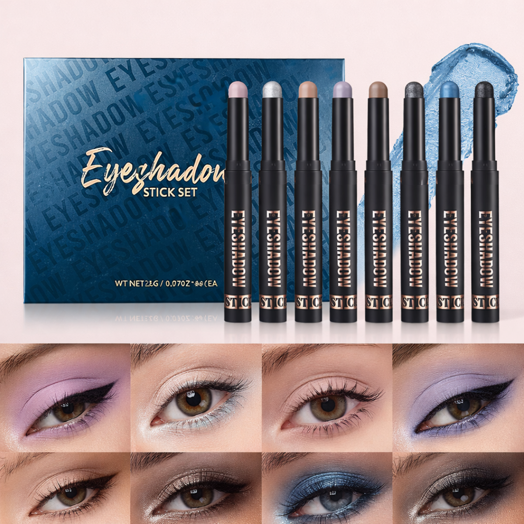 Easy Eyeshadow Sticks (8 Kleuren Set)
