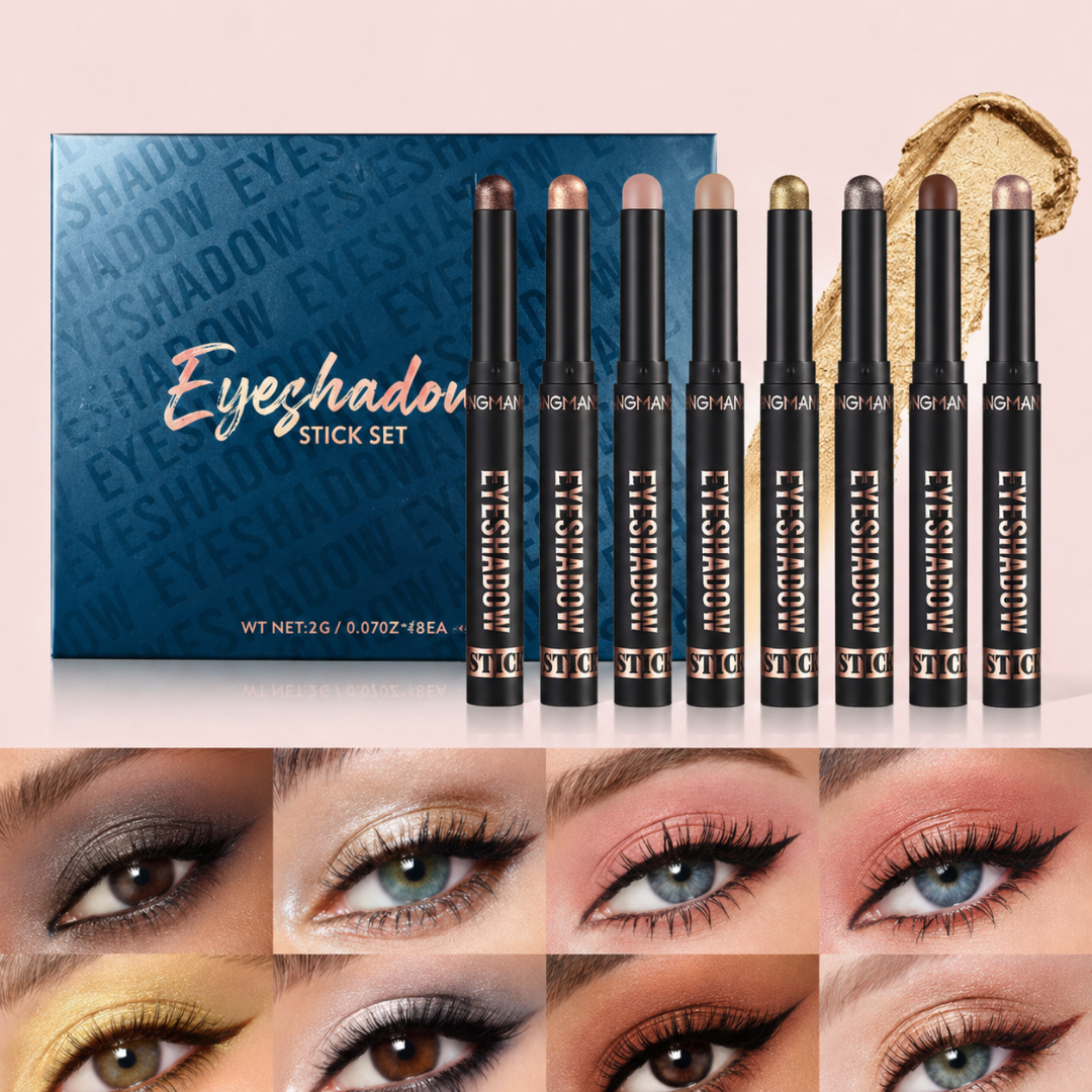 Easy Eyeshadow Sticks (8 Kleuren Set)