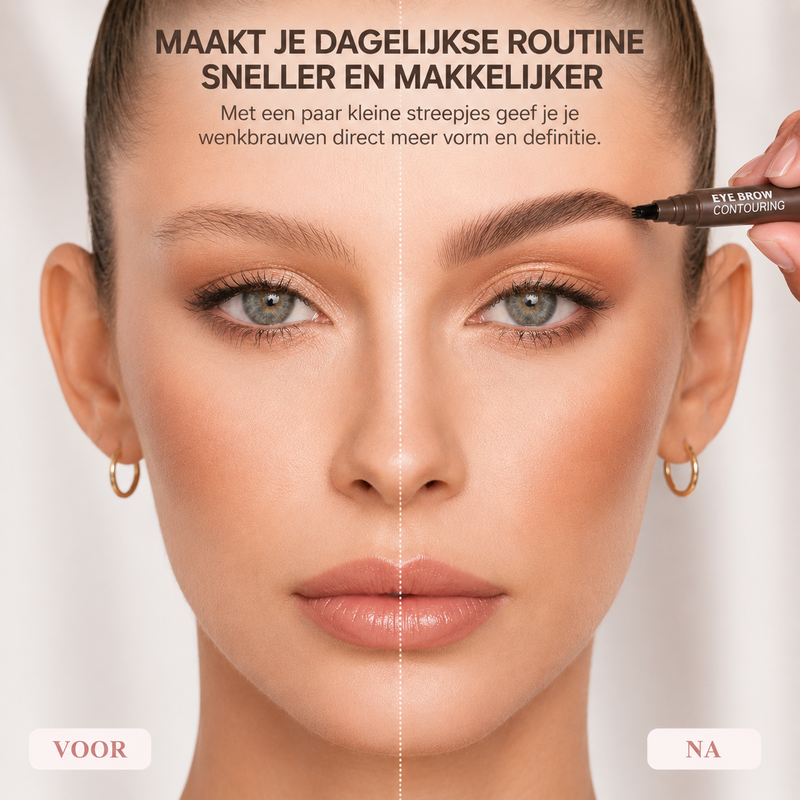 Blijft de hele dag mooi zitten zonder te vervagen